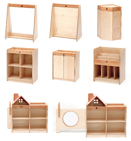 保育園の家具「リズム」